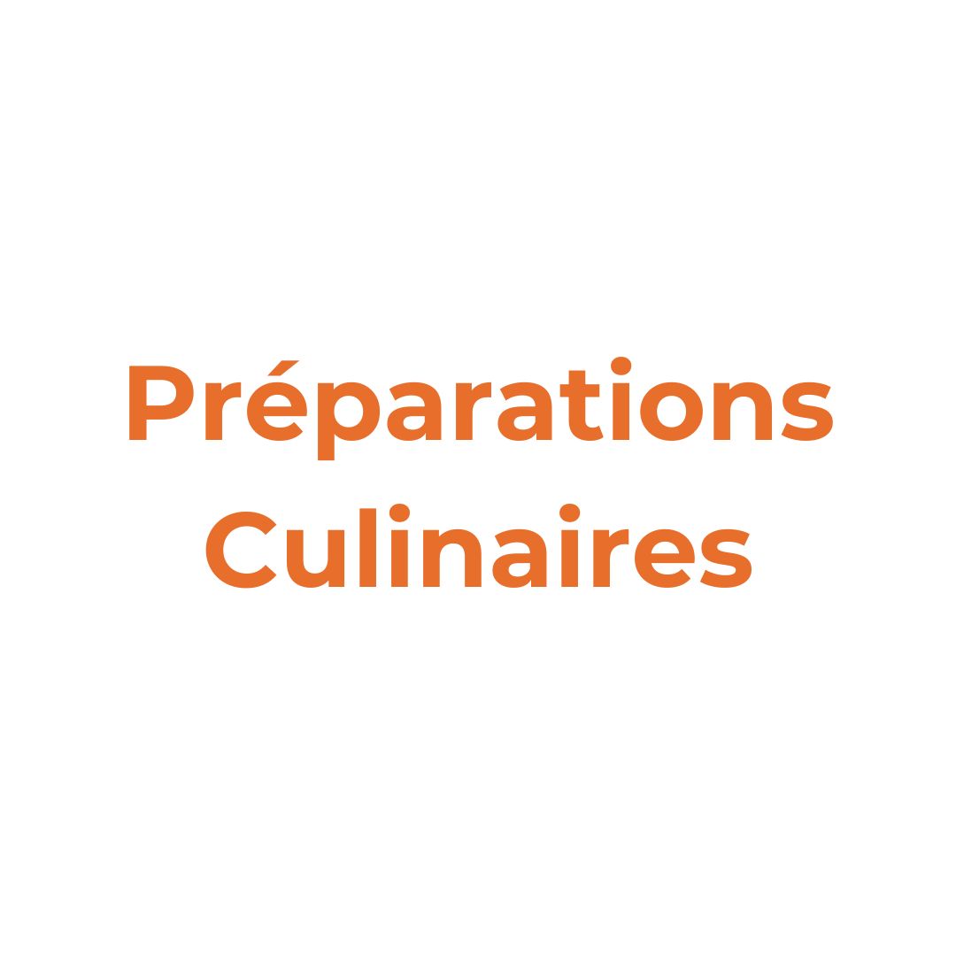 Préparations Culinaires