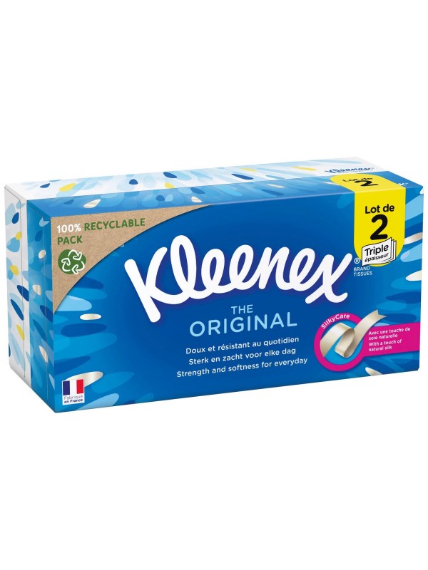 Boites Mouchoirs Kleenex 2x