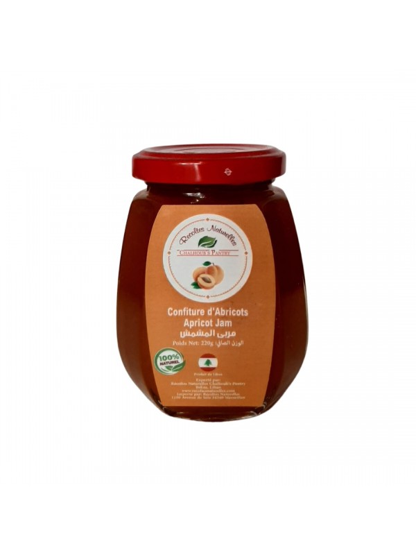 Confiture d'abricots 220g